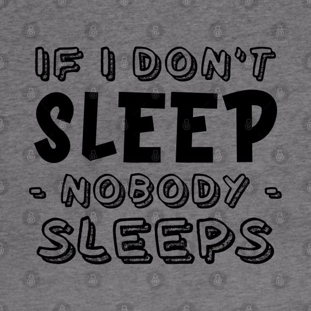 If I don't sleep, nobody sleeps by NotoriousMedia